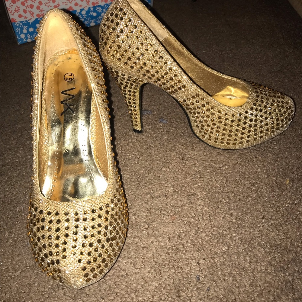 Gold Heels